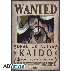 Poster - À plat - One Piece - Wanted - Kaido