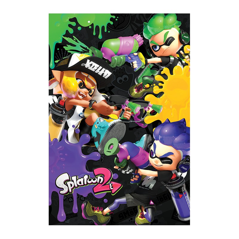 Poster - Splatoon - 3 Way Battle A