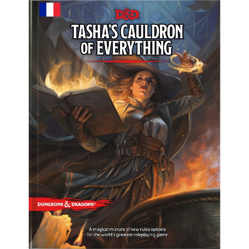 Livre - Jeu de rôle - Donjons et Dragons - Tasha’s Cauldron of Everything