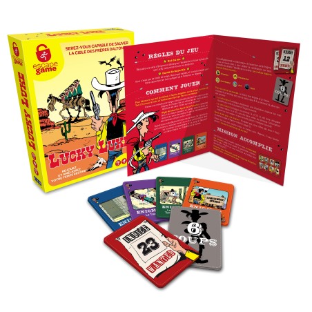 Escape Game - Coopératif - Casse Tête/Réflexion - Lucky Luke - La ballade des Dalton