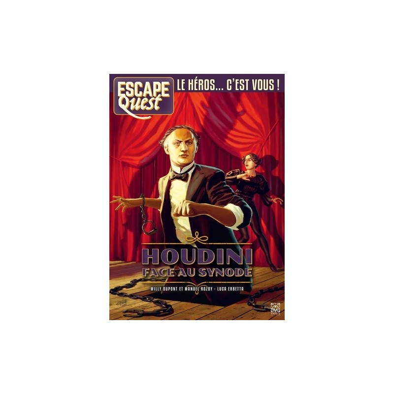 Escape Book - role-playing game - Escape Quest - Houdini face au synode