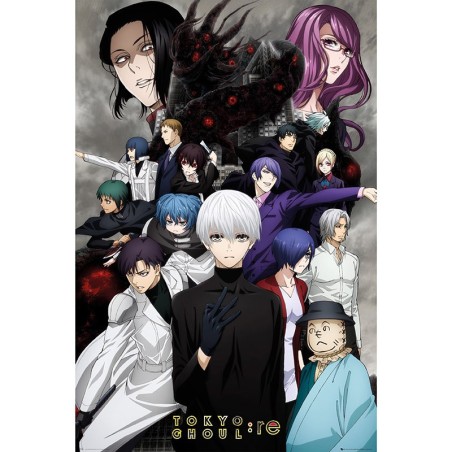 Poster - Roulé et filmé - Tokyo Ghoul - Key Art 3