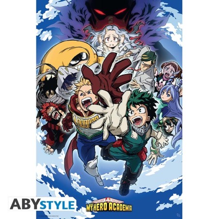 Poster - Roulé et filmé - My Hero Academia - Eri & Groupe