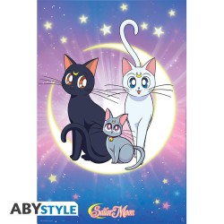 Poster - Roulé et filmé - Sailor Moon - Artemis