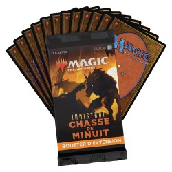 Cartes (JCC) - Booster sous Blister - Magic The Gathering - Booster d'Extension - Chasse de Minuit