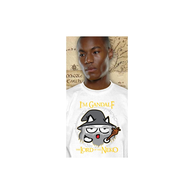 T-shirt - Parodie - Neko Gandalf