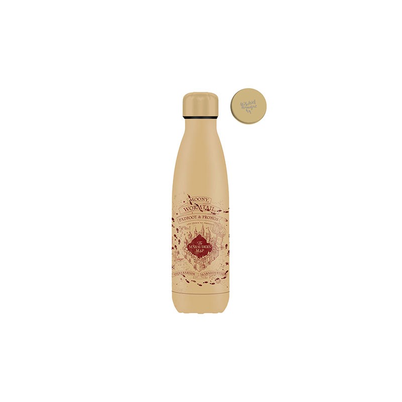 Bouteille - Isotherme  - Harry Potter - Carte du Maraudeur