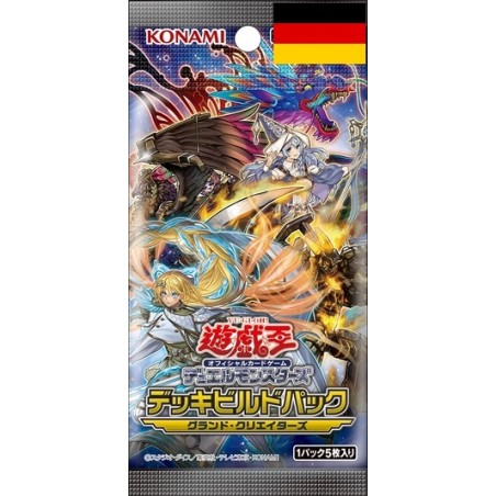 Cartes (JCC) - Booster - Yu-Gi-Oh! - Les GrandsCréateurs - Booster Pack