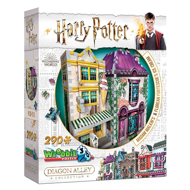 Puzzle - 3D - Casse Tête/Réflexion - Indépendant de la langue - Harry Potter - Madame Guipure