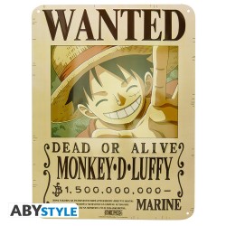 Plaque métallique - One Piece - Monkey D. Luffy
