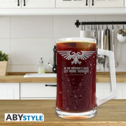 Chope - Chope à bière - Warhammer 40K - Logo Imperium