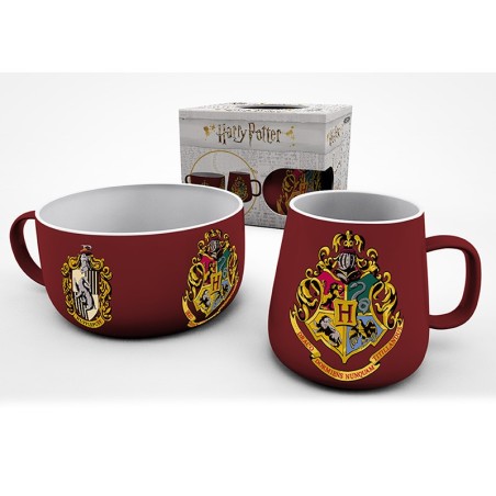 Set de vaisselle - Harry Potter - Emblèmes
