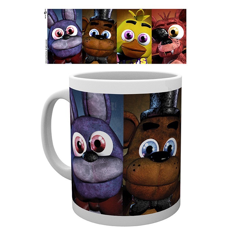 Mug - Subli - Five Nights at Freddy's - Visages