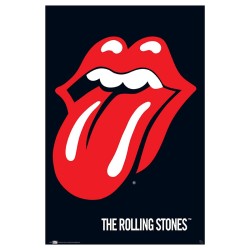 Poster - Roulé et filmé - The Rolling Stones - Lips
