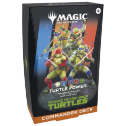 Cartes (JCC) - Deck de Commander - Magic The Gathering - Commander Deck - Teenage Mutant Ninja Turtles