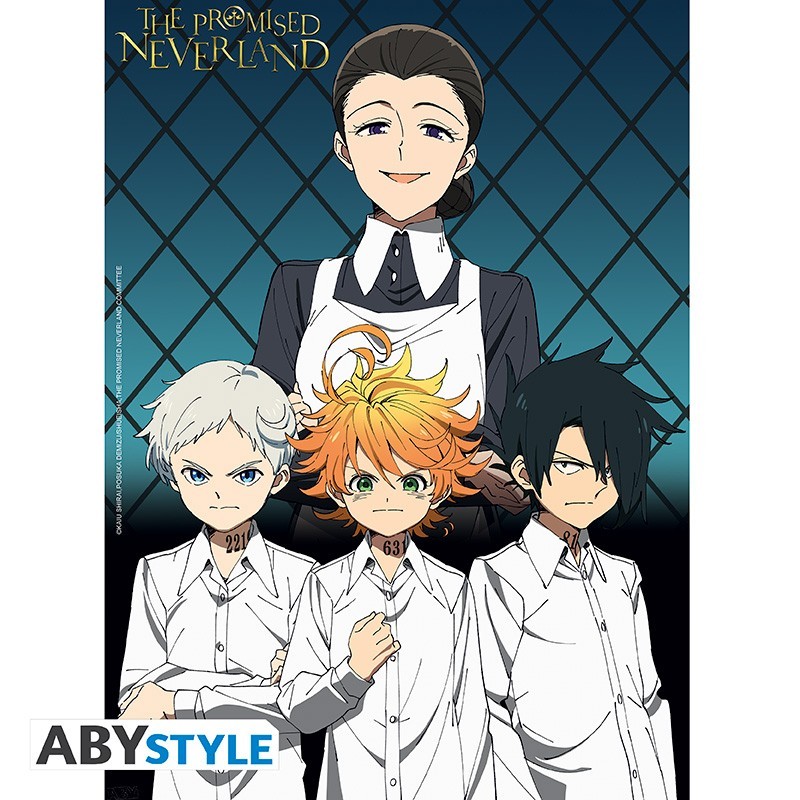 Poster - Flat - The Promised Neverland - Group