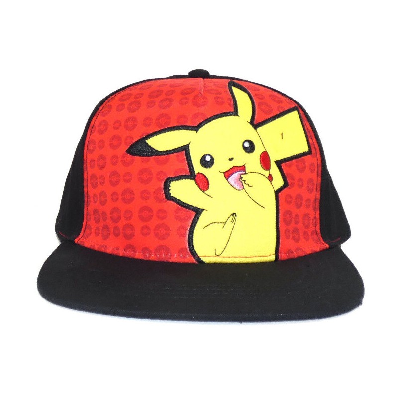Cap - Snap Back - Pokemon - Pikachu