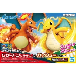 Model - Pokepla - Pokemon - Charizard & Dragonite