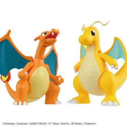 Model - Pokepla - Pokemon - Charizard & Dragonite