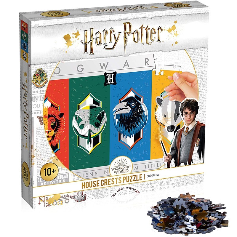 Puzzle - Casse Tête/Réflexion - Indépendant de la langue - Harry Potter - 500 pcs - Poudlard