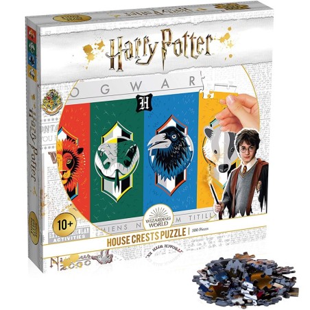Puzzle - Casse Tête/Réflexion - Indépendant de la langue - Harry Potter - 500 pcs - Poudlard
