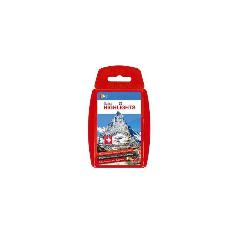 Top Trumps - Chance - Children - Cards - Switzerland - Mountains
