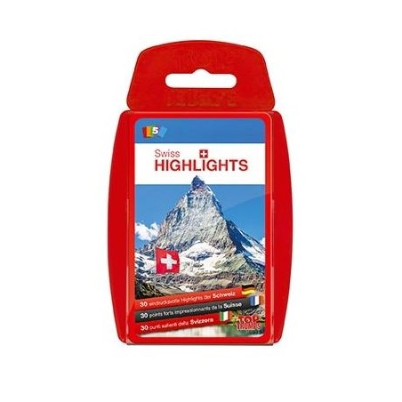 Top Trumps - Chance - Children - Cards - Switzerland - Mountains