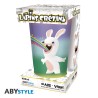 Verre - XXL - Lapin Crétin - Arc en ciel