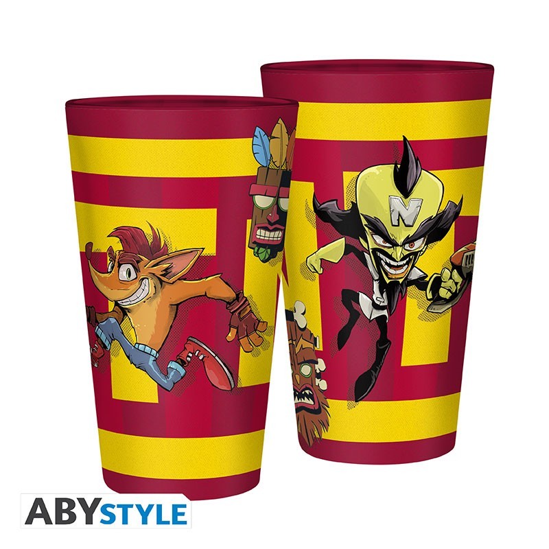 Glass - XXL - Crash Brandicoot - TNT Crash
