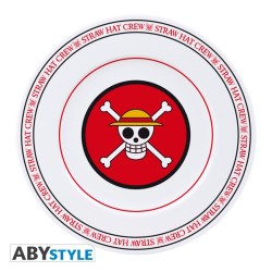 Assiette - Pack de 4 - One Piece - Emblèmes