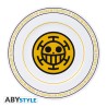 Assiette - Pack de 4 - One Piece - Emblèmes