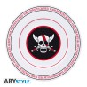 Plate - Set of 4 - One Piece - Emblems