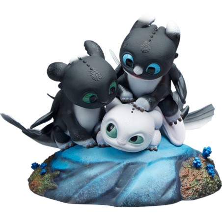 Figurine Statique - Dragons - Dart & Pouncer & Ruffrunner