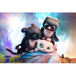 Figurine Statique - Dragons - Dart & Pouncer & Ruffrunner