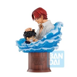 Static Figure - Ichibansho - One Piece - Luffy & Shanks - Lucky Roux