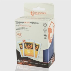 Protège-cartes - 25x Toploader - 35pt - Deluxe