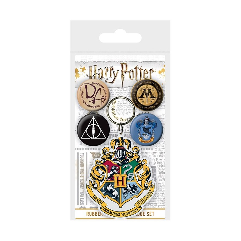Keychain - Harry Potter - Pack "Pin & Keychain" - Hogwarts