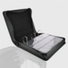 Sleeves - Prestige Ringed Binder Zip 9 Pockets Velvet Black