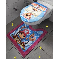 Tapis - One Piece - WC - toilettes - Chopper Set Rose