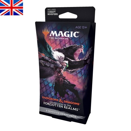 Trading Cards - Draft 3 Boosters Pack - Magic The Gathering - Forgotten Realms - Draft Booster 3pck