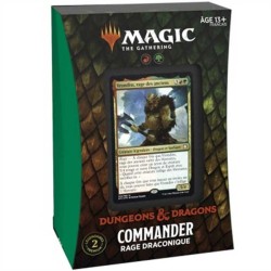 Trading Cards - Deck - Magic The Gathering - Commander Deck - Rage Draconique