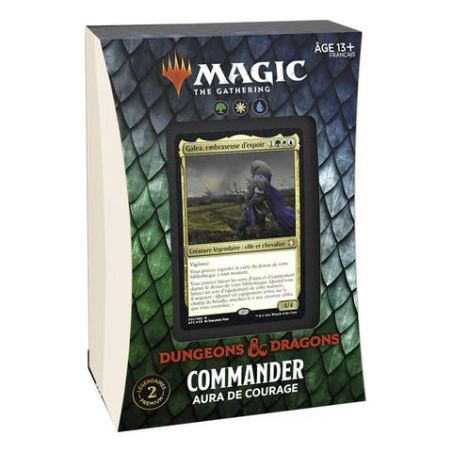Trading Cards - Deck - Magic The Gathering - Commander Deck - Aura de Courage