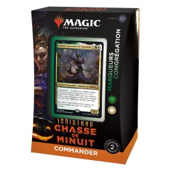 Trading Cards - Deck - Magic The Gathering - Innistrad - Midnight Hunt - Commander Deck - Marqueurs Congrégation