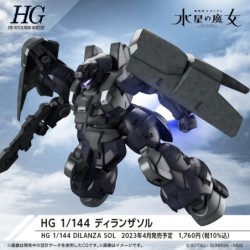 Maquette - High Grade - Gundam - Dilanza Sol - The Witch From Mercury