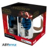 Mug - Subli - Star Wars - SW9 & R2D2 & Rey