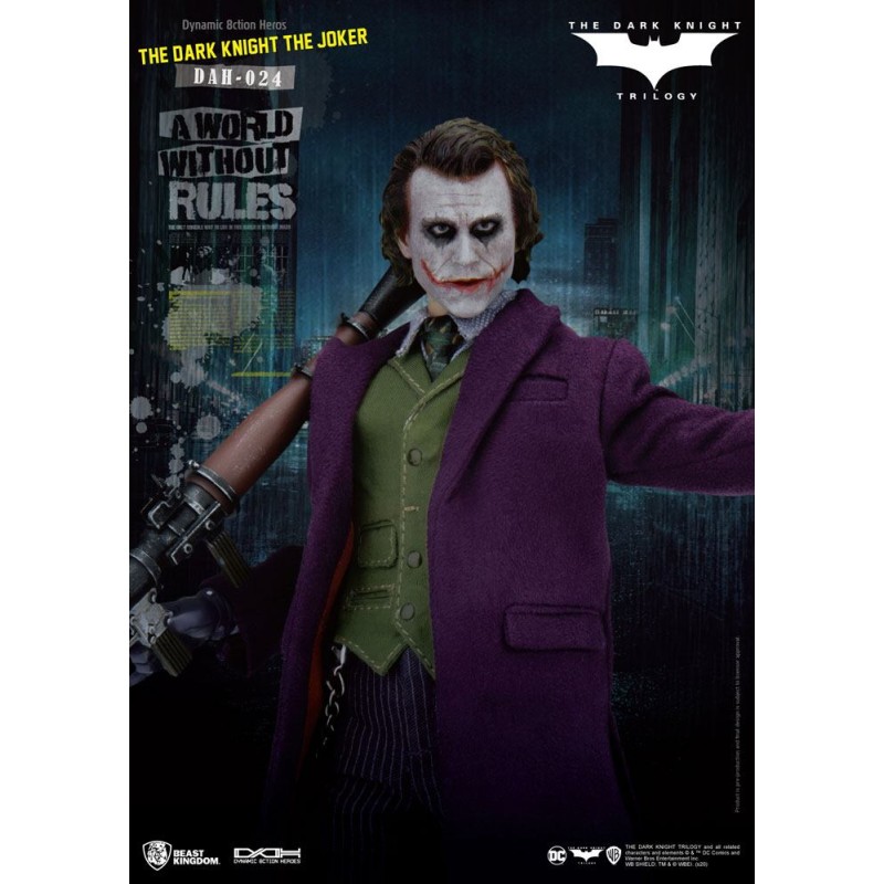 Figurine Statique - Dynamic Action Heroes - Batman - The Joker - DAC