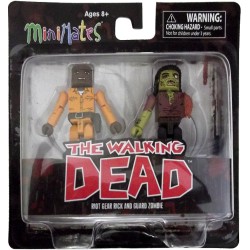 Figurine articulée - Walking Dead - Dexter & Dreadlock Zombie