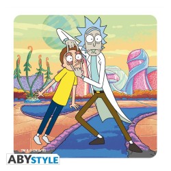 Kitchen accessories - Coaster - Rick & Morty - 4 Emblems Set 