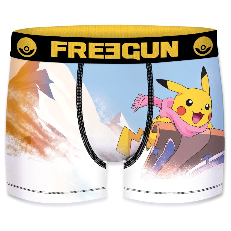 Boxer - Pokemon - Pikachu Luge - 8 - 10 ans