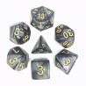 Set de dés - Dés - Noir nacré